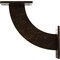 Ekena Millwork Bradford Steel Bracket, Antiqued Brass 2"W x 7"D x 7"H BKTM02X07X07BRABS - alternate 3